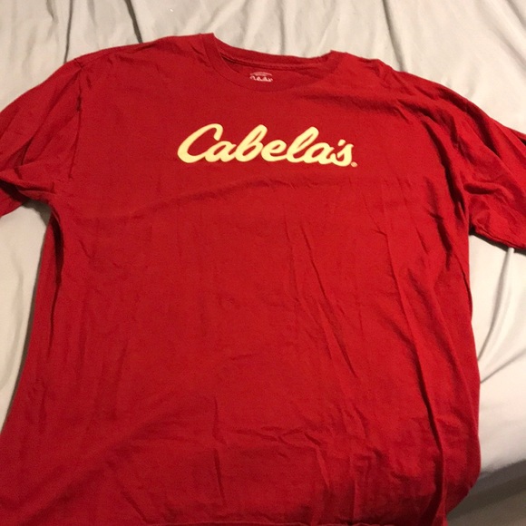 Cabela's Other - Red cabelas shirt